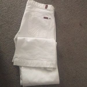 7 For All Mankind White Dojo